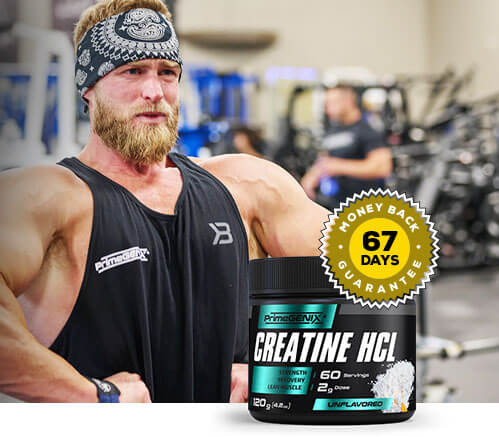 Creatine HCL 67 Day Guarantee